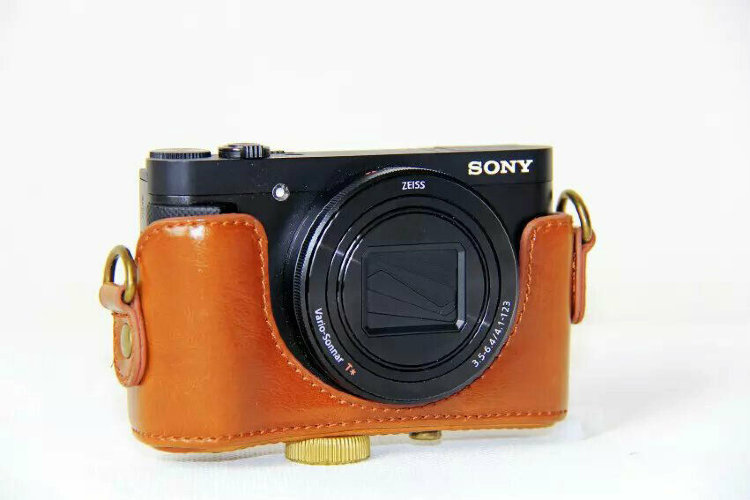 Защитный чехол для камеры Sony DSC-HX90V HX90 HX50 HX60 WX500 Купить кожаный чехол для фотоаппарата Sony hx90 в интернете по выгодной цене