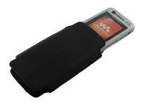 Оригинальный кожаный чехол для телефона Sony Ericsson W890 Top Entry
