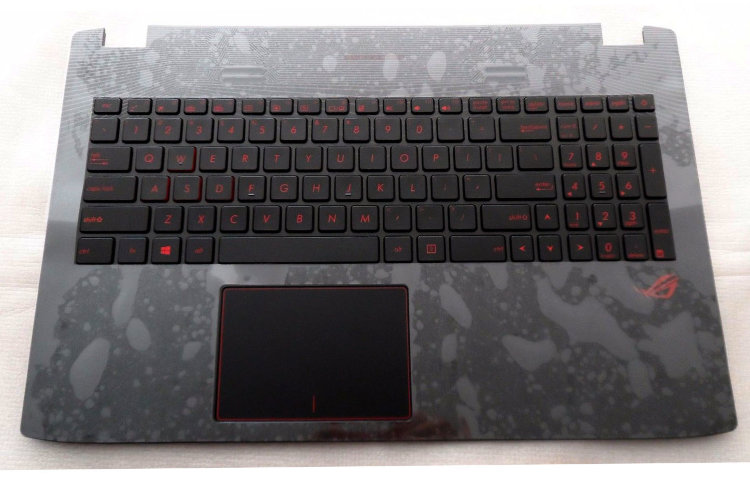 Нижняя часть корпуса для ноутбука Asus ROG GL552JX 90NB07Z1-R31US0 Купить клавиатуру с корпусом для ноутбука Asus в интернете по самой низкой цене