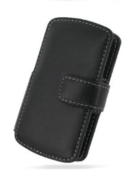 Оригинальный кожаный чехол для телефона Sony Ericsson Vivaz U5 PDair book черный