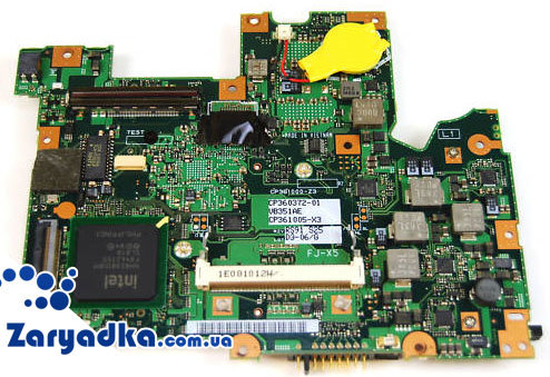 Материнская плата для ноутбука Fujitsu LifeBook P1610 1.2GHz CP307203-01 Материнская плата для ноутбука Fujitsu LifeBook P1610 1.2GHz CP307203-01