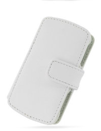 Оригинальный кожаный чехол для телефона Sony Ericsson Vivaz U5 PDair book белый
