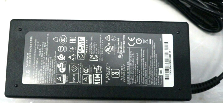 Блок питания для монитора LG 34GK950F 34GK950 Купить оригинальную зарядку для LG 34GK950 в интернете по выгодной цене