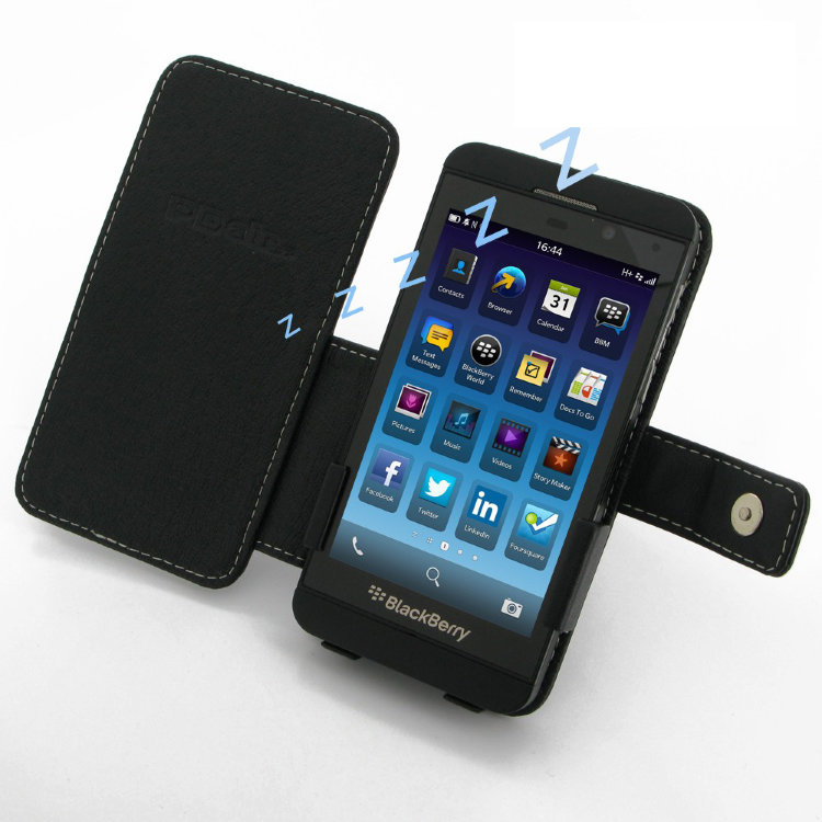 Премиум кожаный чехол для телефона BlackBerry Z10 - Book Премиум кожаный чехол для телефона BlackBerry Z10 - Book