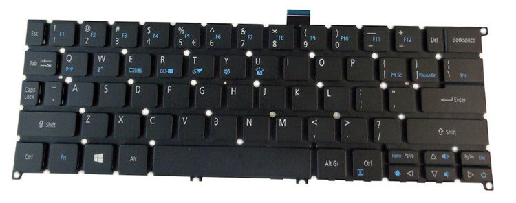 Клавиатура для ноутбука Acer Swift 7 SF714-51T NK.I1313.0AX Купить клавиатуру для Acer swift sf714 в интернете по выгодной цене