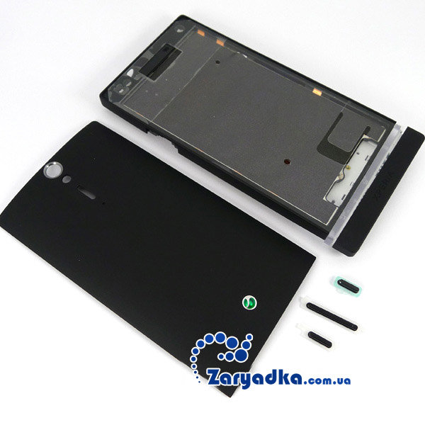 Оригинальный корпус для телефона Sony Xperia S LT26i черный/белый Оригинальный корпус для телефона Sony Xperia S LT26i черный/белый