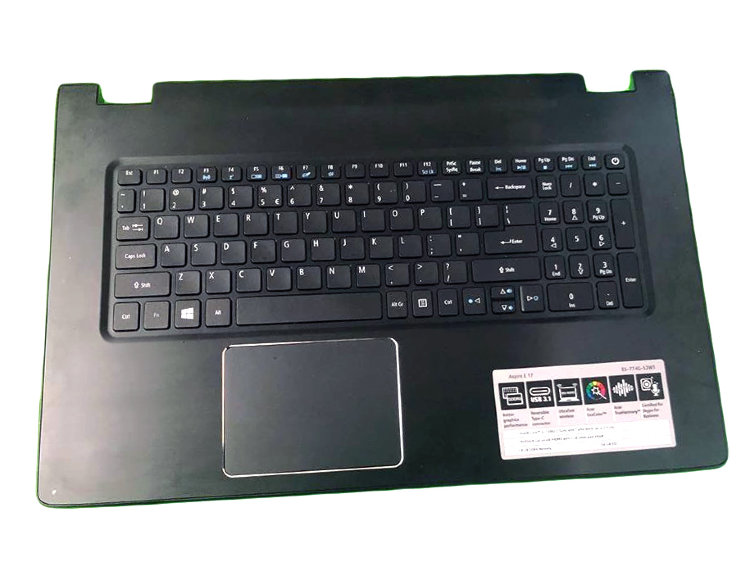 Клавиатура для ноутбука Acer Aspire E 17 E5-774G E5-774 TFQ3LZYJTATN Купить корпус с клавиатурой для ноутбука Acer E17 в интернете по самой выгодной цене