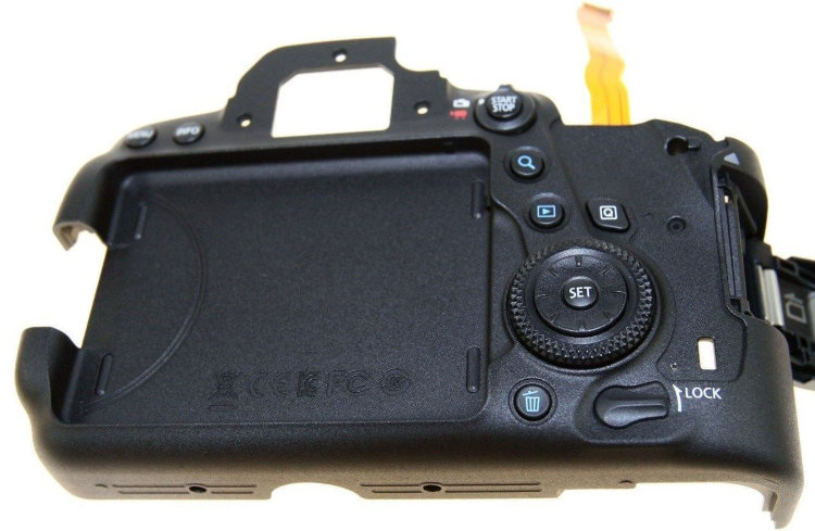 Корпус для камеры Canon EOS 6D Mark II DSLR задняя часть Купить заднюю часть корпуса для canon 6d в интернете по выгодной цене