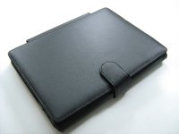 Черный кожаный чехол для ноутбука ASUS EEEPC EEE PC 700 701