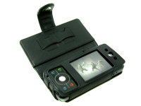 Оригинальный кожаный чехол для телефона Motorola Rokr E6 Side Open