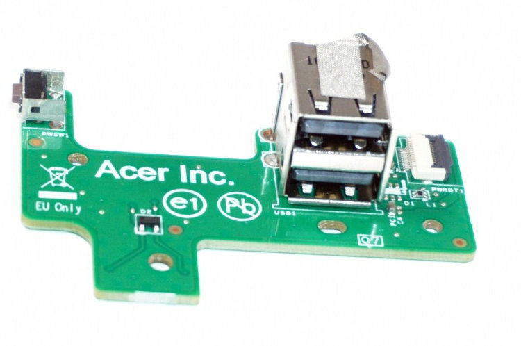 Модуль USB для моноблока Acer Aspire AZ3-715-UR52 55.B04D1.001 Купить плату с кнопкой включения для Acer AZ3-715 в интернете по выгодной цене