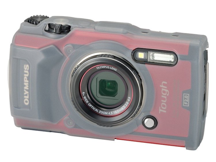 Силиконовый чехол для камеры Olympus TG-5 CSCH-126 Купить оригинальный силиконовый чехол для фотоапарата Olympus tg-5 в интернете по самой выгодной цене