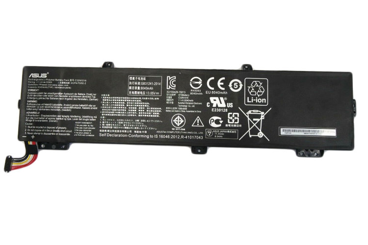 Оригинальный аккумулятор для ноутбука Asus G701V G701VI C32N1516 Купить оригинальную батарею для Asus G701 в интернете по выгодной цен