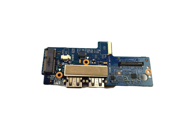 USB порт с карт ридером для ноутбука Dell XPS 15 9530 07DF4 007DF4 LS-9941P  Купить плату чтения карт SD с модулем USB для Dell XPS 15 в интернете по выгодной цене